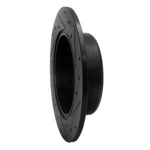 Lexus RX300 Brake Rotor (1) - Rear Left - R1 Concepts - Drilled & Slotted - Black - `99-`03